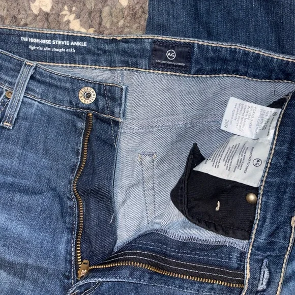 *NWT* AG Adriano Goldschmied Classic Blue Straight Leg Jeans - sz29R (P22) - Picture 5 of 5